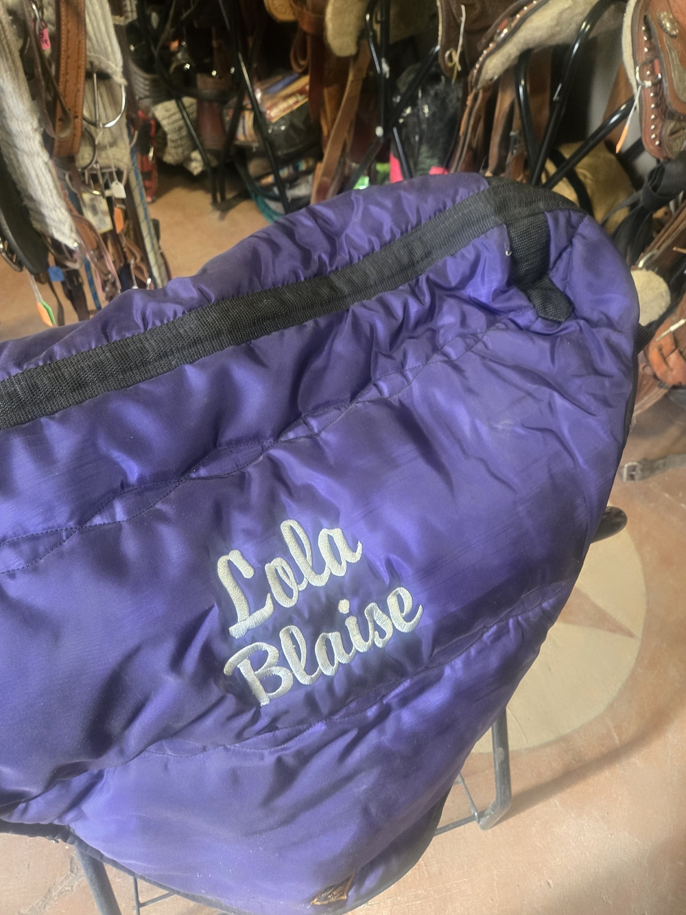 Big D English Saddle Bag